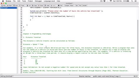 distance traveled java code|Java Code: Calculate Distance Traveled using While Loop.